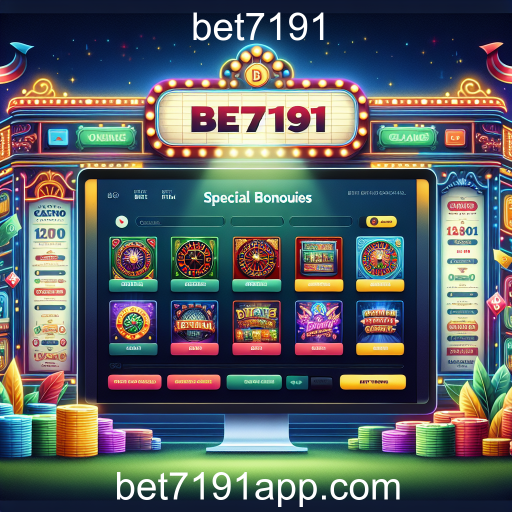 Descubra os Bônus Especiais do bet7191