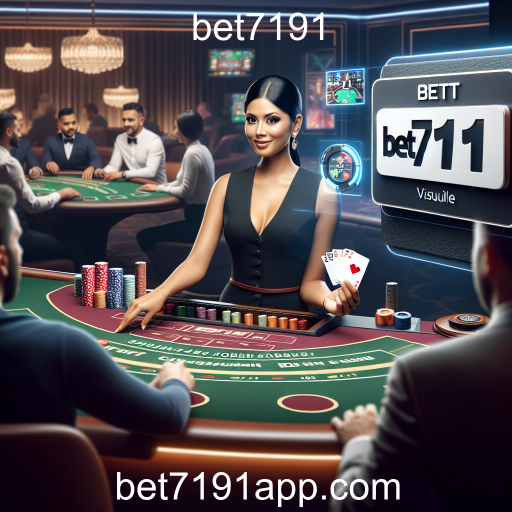 Experiência Imersiva no Cassino Ao Vivo do Bet7191